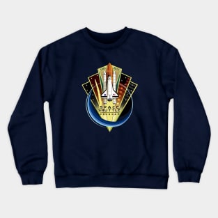 NASA Space Shuttle Program Commemorative Patch Crewneck Sweatshirt